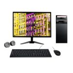 (Refurbished) Lenovo ThinkCentre 19" HD All-in-One Desktop Computer Set (Intel Core i5 3rd Gen| 8 GB RAM| 500 GB HDD| 19" HD LED Monitor| KB & Mouse| Speakers| WiFi| Windows 10| MS Office)