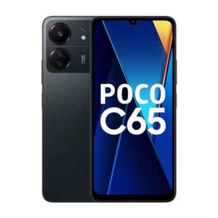 POCO C65(Matte Black 6GB RAM 128GB Storage)