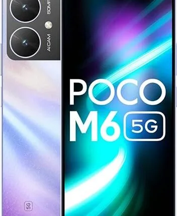 POCO M6 5G (Orion Blue, 6GB RAM, 128GB Storage)