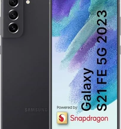 Samsung Galaxy S21 FE 5G (Graphite, 8GB RAM, 256GB Storage) with Snapdragon 888 Processor