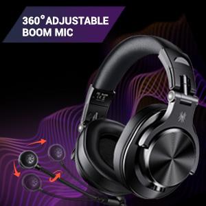 OneOdio A71D PC Headsets with Microphone, Headset Gaming with Boom Mic