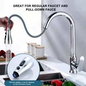 Fit to most of Pull-down Faucets and 99% Regular Faucets.