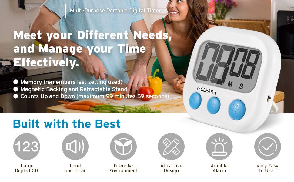 Kitchen Timer For Cooking