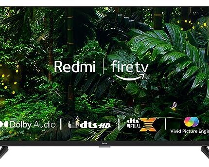 Redmi 80 cm (32 inches) F Series HD Ready Smart LED Fire TV L32R8-FVIN (Black)