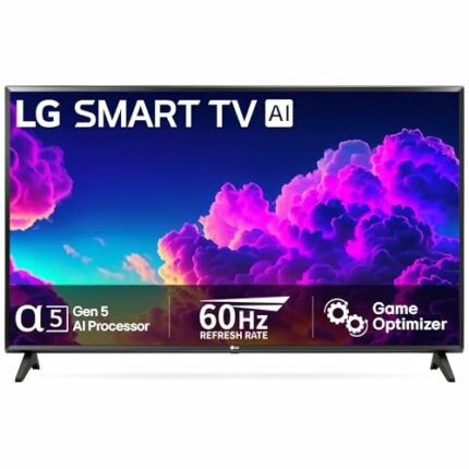 LG 80 cm (32 inches) HD Ready Smart LED TV 32LQ576BPSA (Ceramic Black)