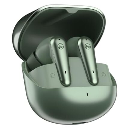 Noise Buds X Prime in-Ear Truly Wireless Earbuds with 120H of Playtime, Quad Mic with ENC, Instacharge(10 min=200 min),Premium Dual Tone Finish, 11mm Driver, BT v5.3(Sheen Green)