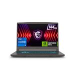 MSI Thin 15, Intel 12th Gen. Core i7-12650H, 40CM FHD 144Hz Gaming Laptop(16GB/1TB NVMe SSD/Windows 11 Home/NVIDIA GeForce RTX 3050,GDDR6 4GB/Cosmos Gray/1.86Kg), B12UC-1690IN