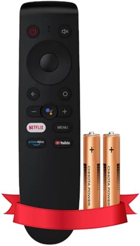 REDATOM® TV Remote for 1+ ONEPLUS LED LCD TV with 2 AAA Batteries | Suitable for Original Pro Series FHD Smart Android 4K UHD QLED OLED Television (V1 NoVoice)