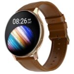 Noise Vortex Plus 1.46 AMOLED Display, AoD, BT Calling, Sleek Metal Finish, 7 Days Battery Life, All New OS with 100+ Watch Faces & Health Suite (Classic Brown)