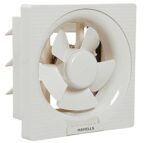 Havells Ventil Air DX 200mm Exhaust Fan | Strong Air Suction, Rust Proof Body and Dust Protection Shutters |Suitable for Bathroom, Kitchen, and Office| Warranty: 2 Years | (Pack of 1, White)