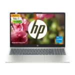 HP Laptop 15, 13th Gen Intel Core i5-1335U, 15.6-inch (39.6 cm), FHD, 8GB DDR4, 1TB SSD, Intel Iris Xe Graphics, FPR, FHD Camera w/Privacy Shutter (Win 11, MSO 2021, Silver, 1.59 kg), fd0012TU