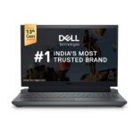 Dell G15-5530 Gaming Laptop, Intel Core i7-13650HX Processor/16GB/512GB SSD/NVIDIA RTX 4060, 8GB GDDR6/15.6" (39.62cm) FHD 165Hz, 3ms, sRGB-100%/Win 11+MSO'21+McAfee 15 Month/Dark Shadow Gray/2.65kg