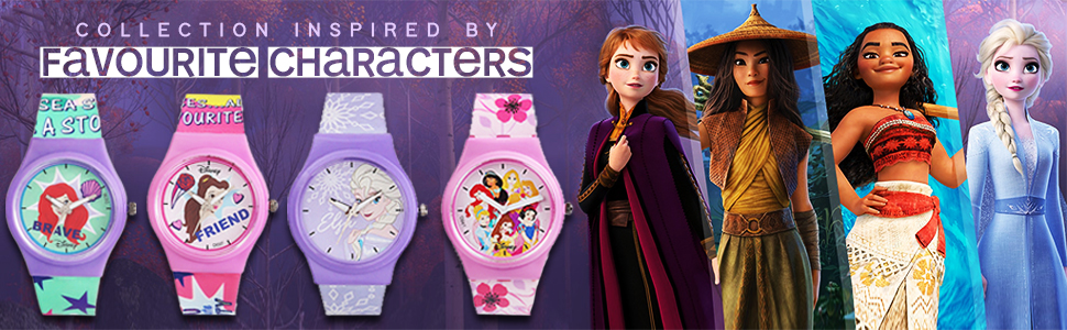 disney princess wrist watch