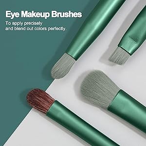 Eye makeup brushes