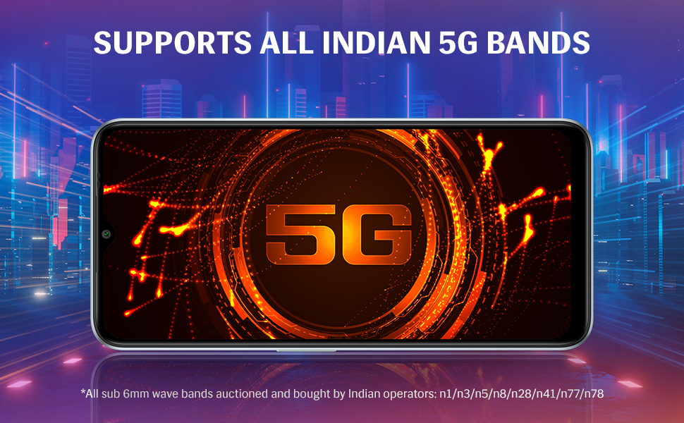 Supports All Indian 5G Bands