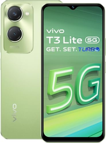 2&CO T3 Lite 5G Smartphone (Vibrant Green, 6GB RAM, 128GB Storage)