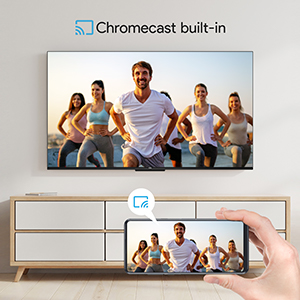 Chromecast- built In