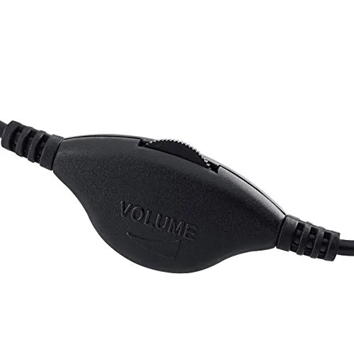 iBall Star Wired Over The Ear Headphone without Mic (Black and Red) - Image 4
