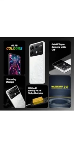 POCO X6 5G (Snowstorm White, 12 GB RAM 512 GB Storage) - Image 3