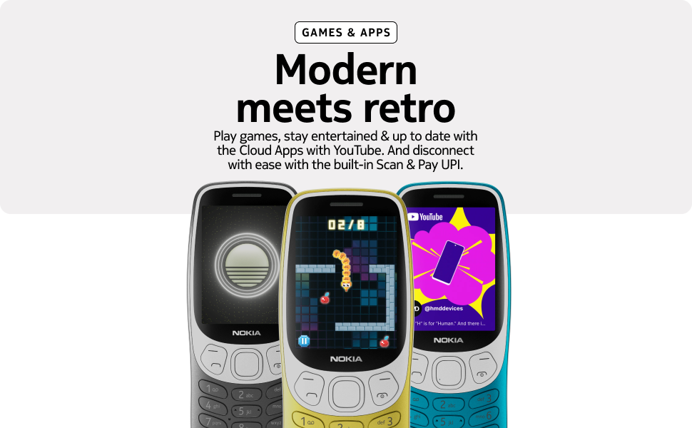 Nokia 3210, Keypad phone, Nokia Keypad phone, snake game