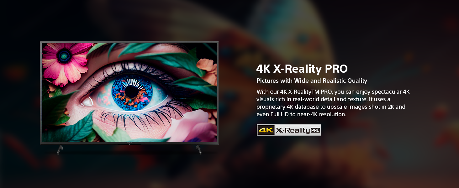 4K X Reality PRO