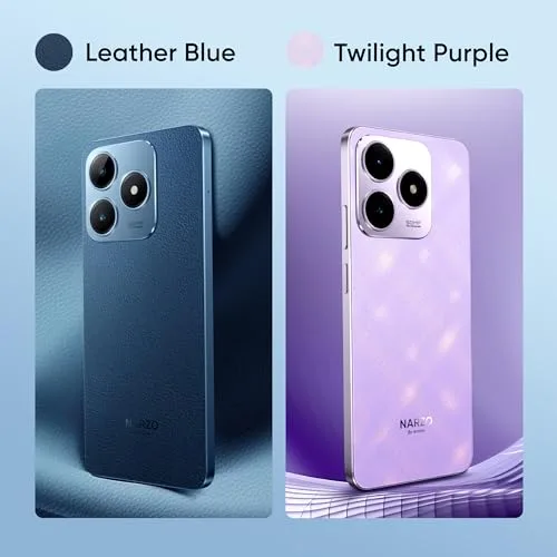 realme NARZO N63 (Leather Blue, 4GB RAM+64GB Storage) 45W Fast Charge | 5000mAh Durable Battery | 7.74mm Ultra Slim | 50MP AI Camera | AI Boost - Image 6