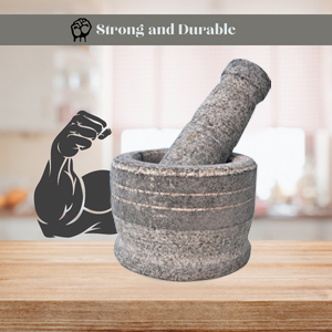 stone mortar and pestle okhli