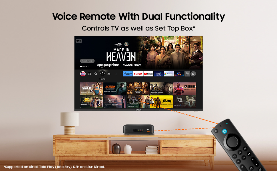 Voice Remote With dual Functionality