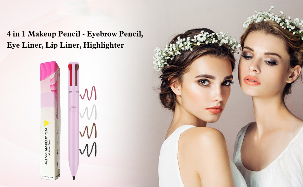 milagro beauty 4 in 1 makeup pen makeup pen 5 in 1 cute makeup products renee eyeliner pen eyeliner