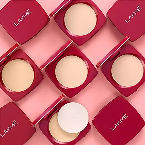 Lakme Nourishing,Smoothening Face It Compact, Coral, 9 G - Image 8