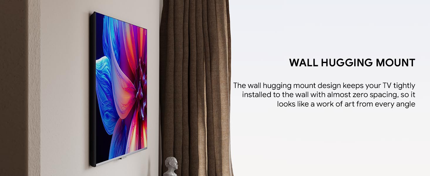 Acer TV QLED Wall hugging