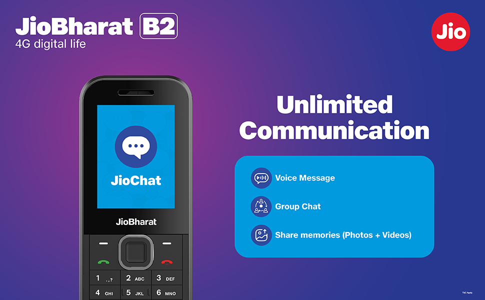 JioBharat B2 - Black