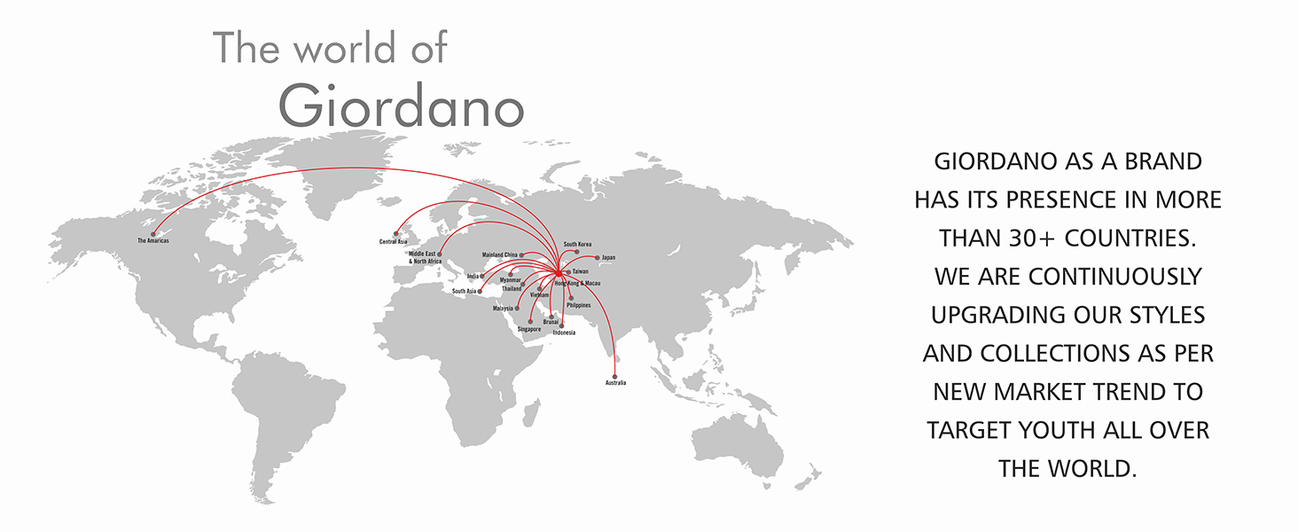 Giordano watches World Wide