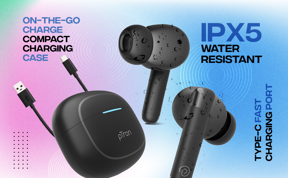 bassbuds duo; ipx5 earbuds