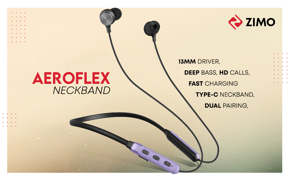 Zimo AeroFlex Wireless Neckband