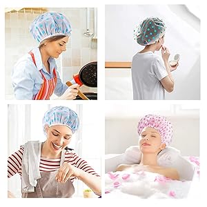 Shower Cap for Women