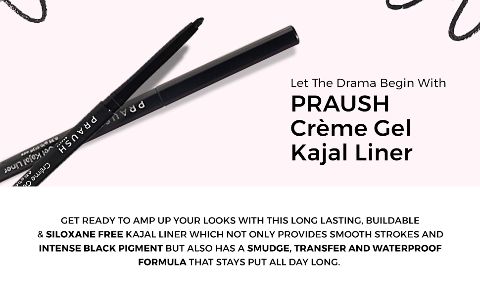 Praush Creme Gel Kajal Liner