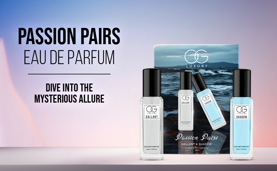 OG BEAUTY LUXURY Eau De Parfum Duo | Passion Pairs