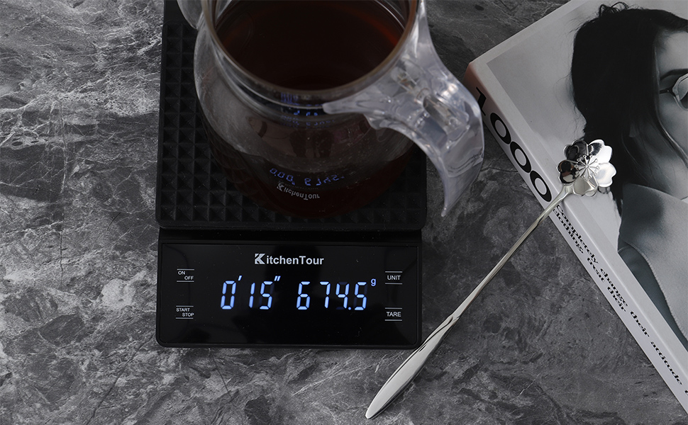 coffee scale with timer