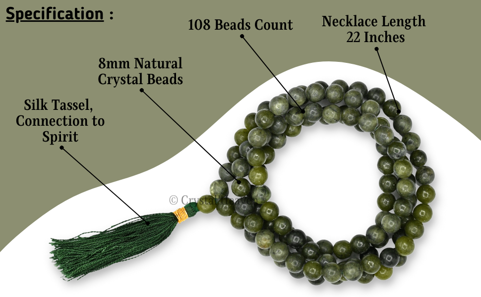 108 Mala Beads Necklace Yoga Meditation Beads Necklace