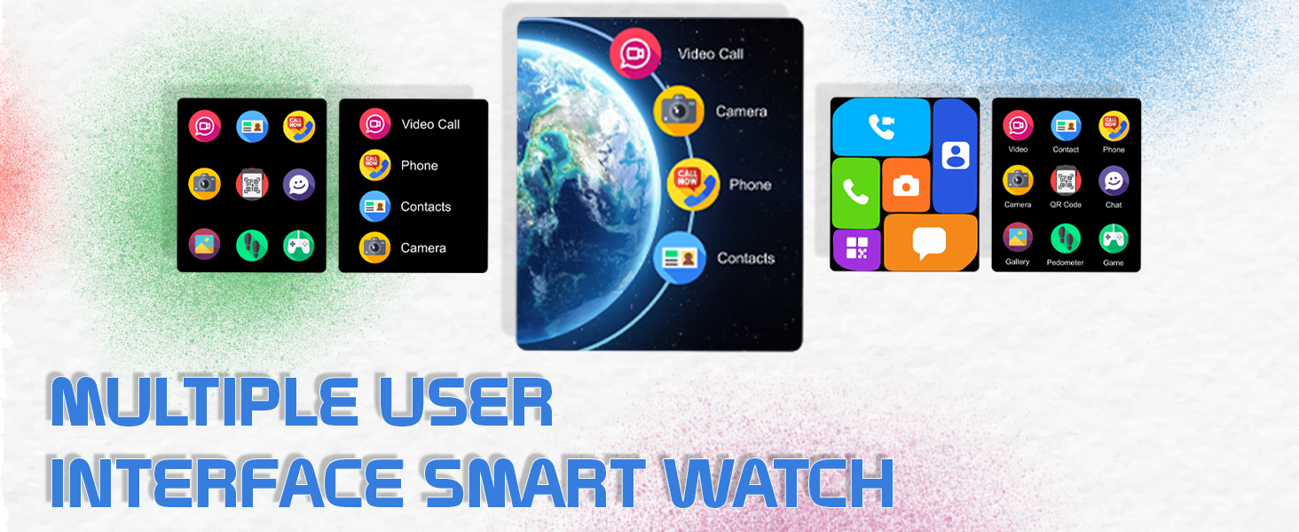 Return gift for childrens, Rectangle watch, Blue watch for girls, noise smart watches for kids