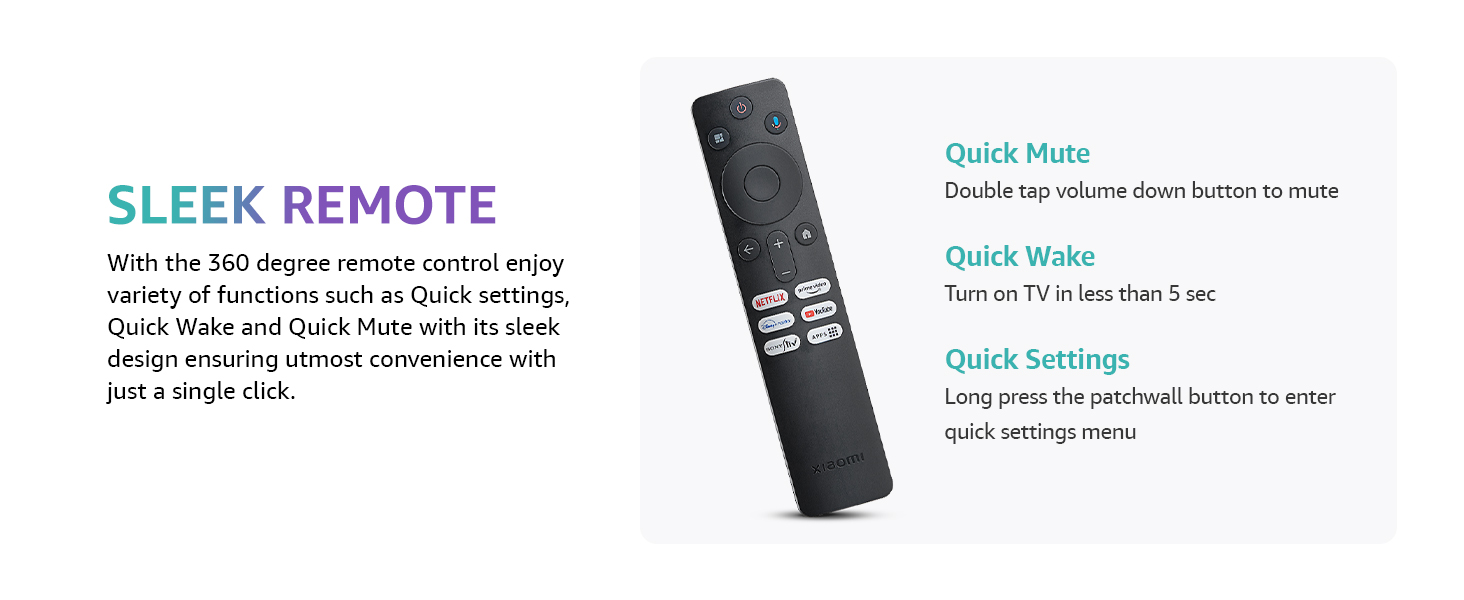 Sleek Remote