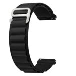 ACM Watch Strap Nylon Loop Compatible with Boat Wave Edge Smartwatch Sports Hook Band Black