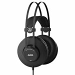 AKG K52 Closed Back Headphones,Wired,Black