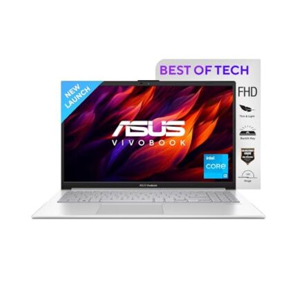 ASUS Vivobook Go 15 (2023), Intel Core i3-N305, 15.6" (39.62 cms) FHD, Thin and Light Laptop (8GB/512GB SSD/Integrated Graphics/Windows 11/Office 2021/Backlit KB/Silver/1.63 kg), E1504GA-NJ321WS