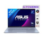 ASUS Vivobook S 16 OLED (2024), 16 "(40.64cm) 3.2K OLED 16:10 120Hz, Intel Core Ultra 5 125H, Thin and Light Laptop (16GB LPDDR5X/1TB SSD/Intel Arc Graphics/Win11/Mist Blue/1.50 Kg), S5606MA-MX551WS