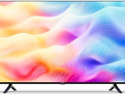 Acer 139 cm (55 inches) V Series 4K Ultra HD Smart QLED Google TV AR55GR2851VQD (Black)