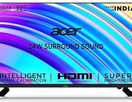 Acer 80 cm(32 inches) Advanced N series HD LED TV AR32NSV53HDFL (Black)