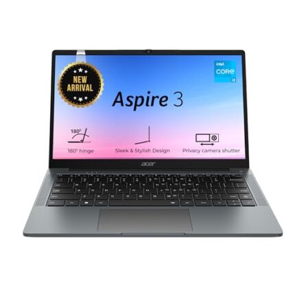 Acer Aspire 3 Intel Core i3-N305 Processor Laptop with 35.56 cm (14") Full HD LED-Backlit IPS Display (8 GB RAM/512 GB SSD/Intel Graphics/Win11 Home/38Wh) A324-31, Steel Gray, 1.45KG