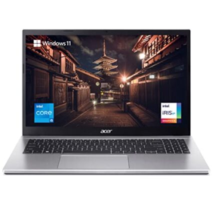 Acer Aspire 3 Intel Core i5 12th Generation Laptop (Windows 11 Home/16GB/512 GB SSD/MS Office) A315-59 with 39.6 cm (15.6") Full HD Display, 1.7 Kg, Silver